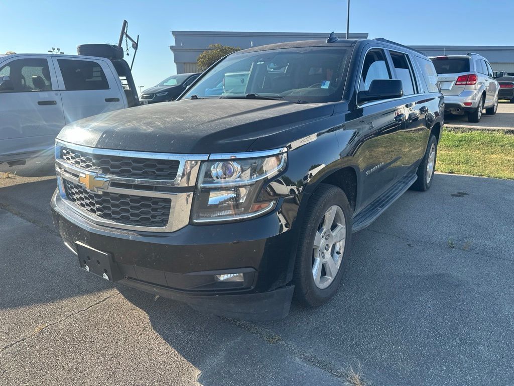 Black 2016 Chevrolet Suburban SUV / Crossover Four-Wheel Drive 6-Speed Automatic Overdrive