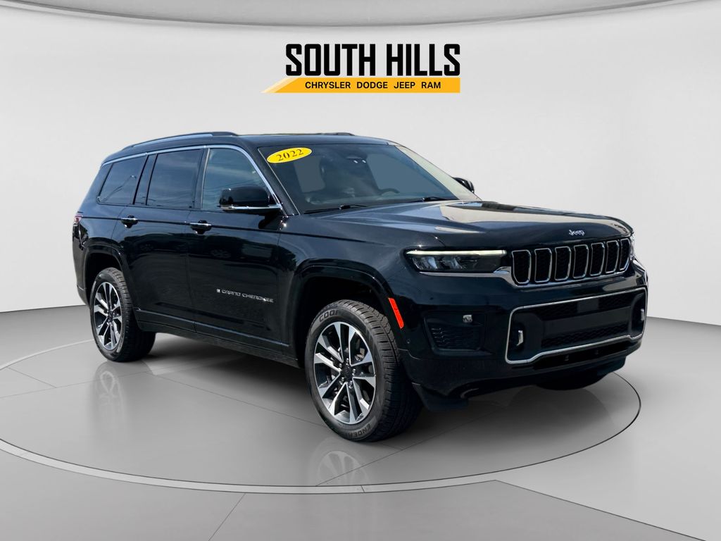 2022 Jeep Grand Cherokee L Overland Black at South Hills CDJR