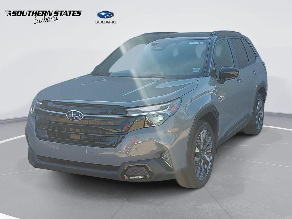River Rock/Crystal Black 2026 Subaru Forester Hybrid SUV / Crossover All-Wheel Drive Continuously Variable Transmission