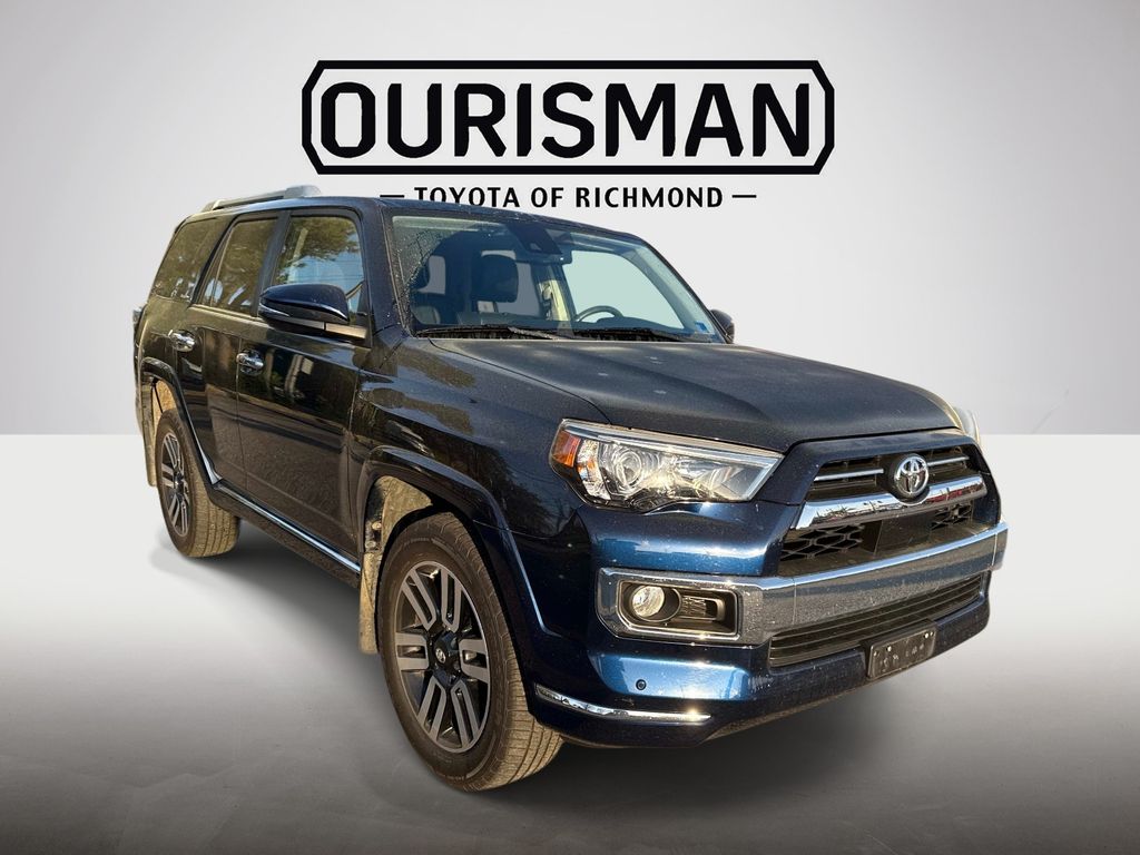 Nautical Blue Metallic 2020 Toyota 4Runner Limited 4WD SUV / Crossover All-Wheel Drive 5-Speed Automatic Overdrive