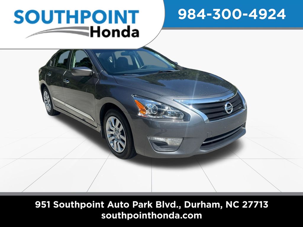 Gray (Gun Metallic) 2015 Nissan Altima Sedan Front-Wheel Drive Continuously Variable Transmission