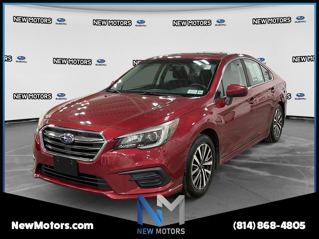 Crimson Red Pearl 2018 Subaru Legacy Sedan All-Wheel Drive Continuously Variable Transmission