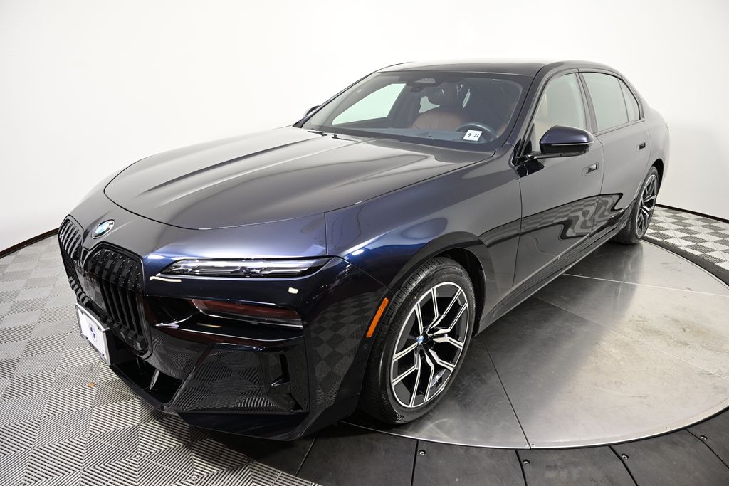Carbon Black Metallic 2024 BMW 7 Series Sedan All-Wheel Drive 8-Speed Automatic
