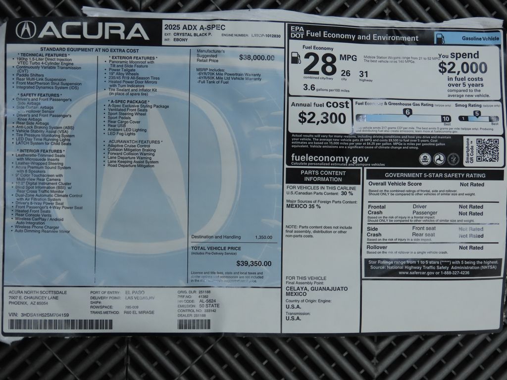 Thumbnail: 2025 Acura ADX - 9