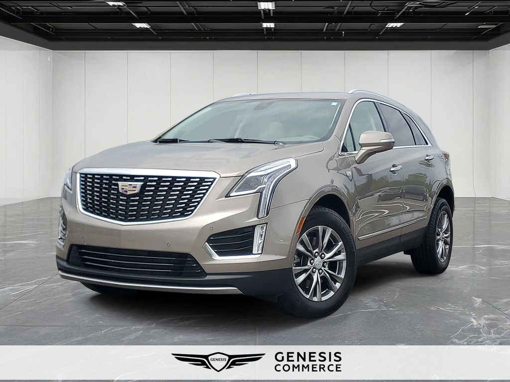 Latte Metallic 2023 Cadillac XT5 SUV / Crossover Four-Wheel Drive 9-Speed Automatic
