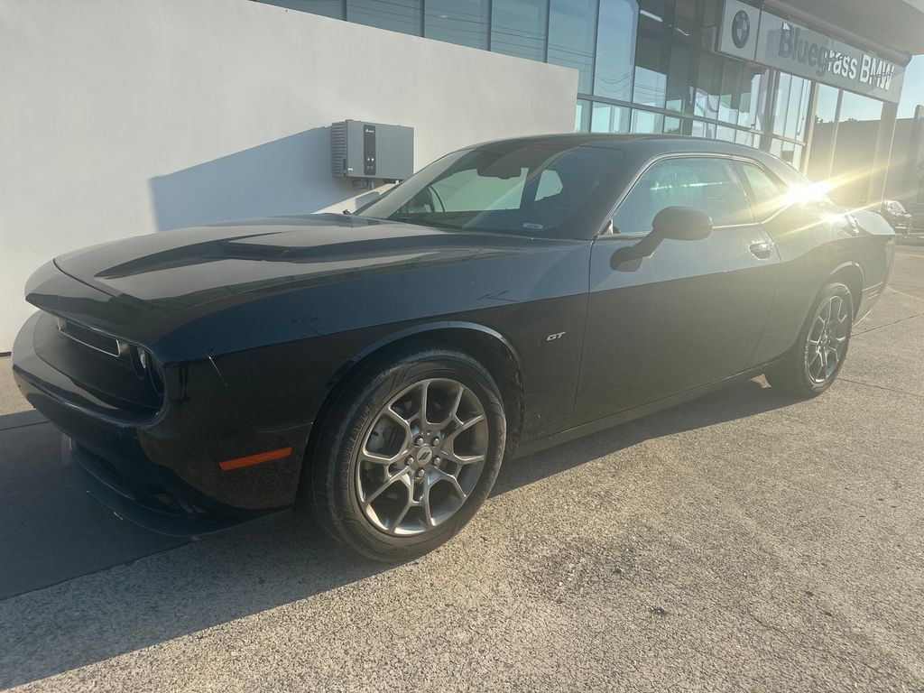 Pitch Black Clearcoat 2017 Dodge Challenger Coupe All-Wheel Drive 8-Speed Automatic