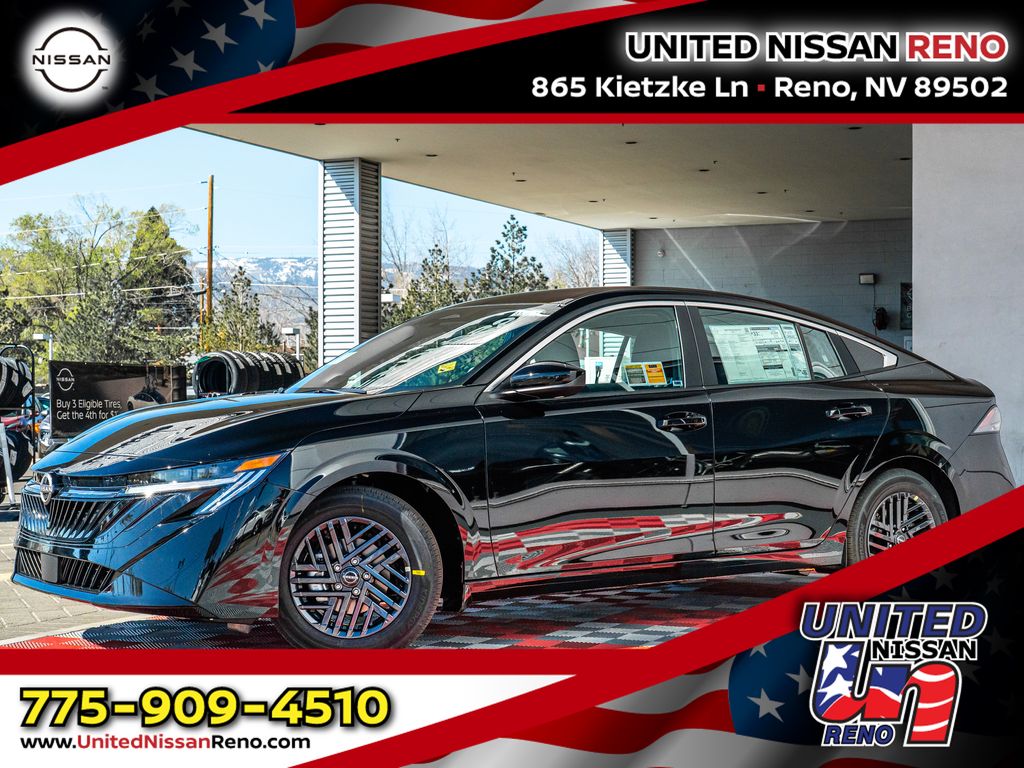 Super Black 2026 Nissan Sentra Sedan Front-Wheel Drive Continuously Variable Transmission