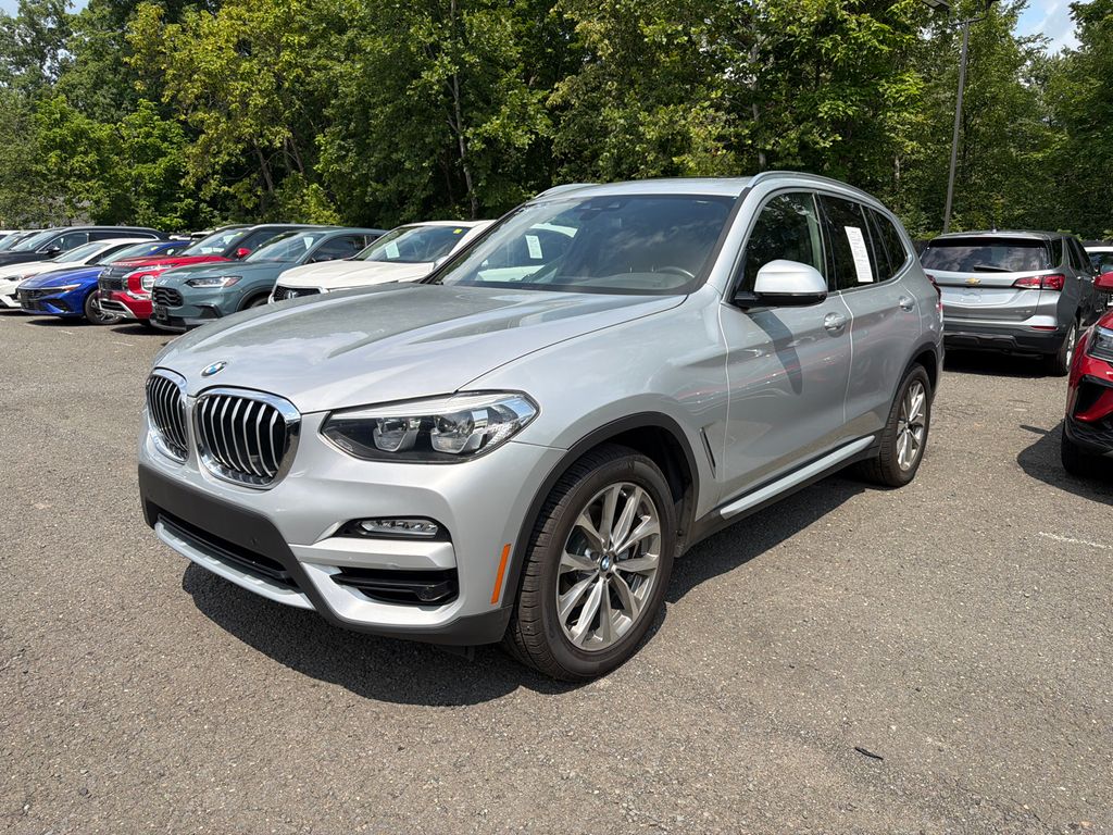Glacier Silver Metallic 2019 BMW X3 SUV / Crossover All-Wheel Drive 8-Speed Automatic