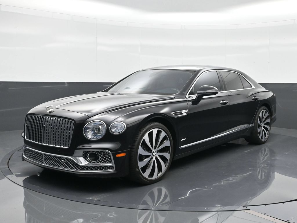 Black 2023 Bentley Flying Spur Sedan All-Wheel Drive 8-Speed Automatic
