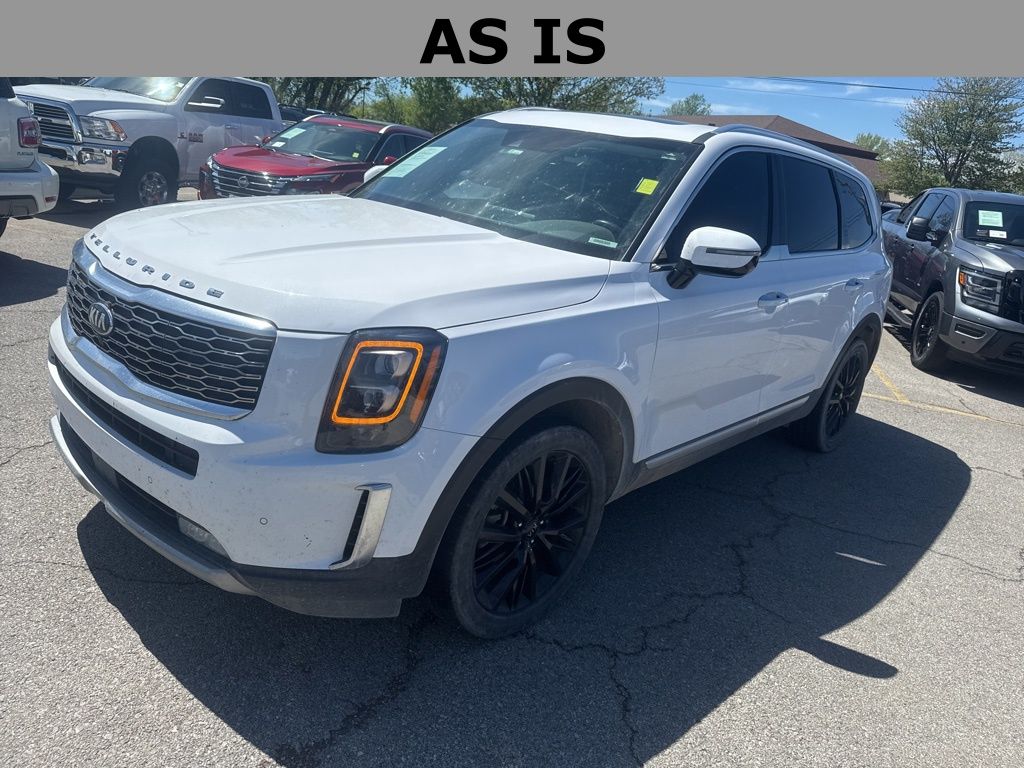 Glacial White Pearl 2021 Kia Telluride SX FWD SUV / Crossover Front-Wheel Drive 8-Speed Automatic