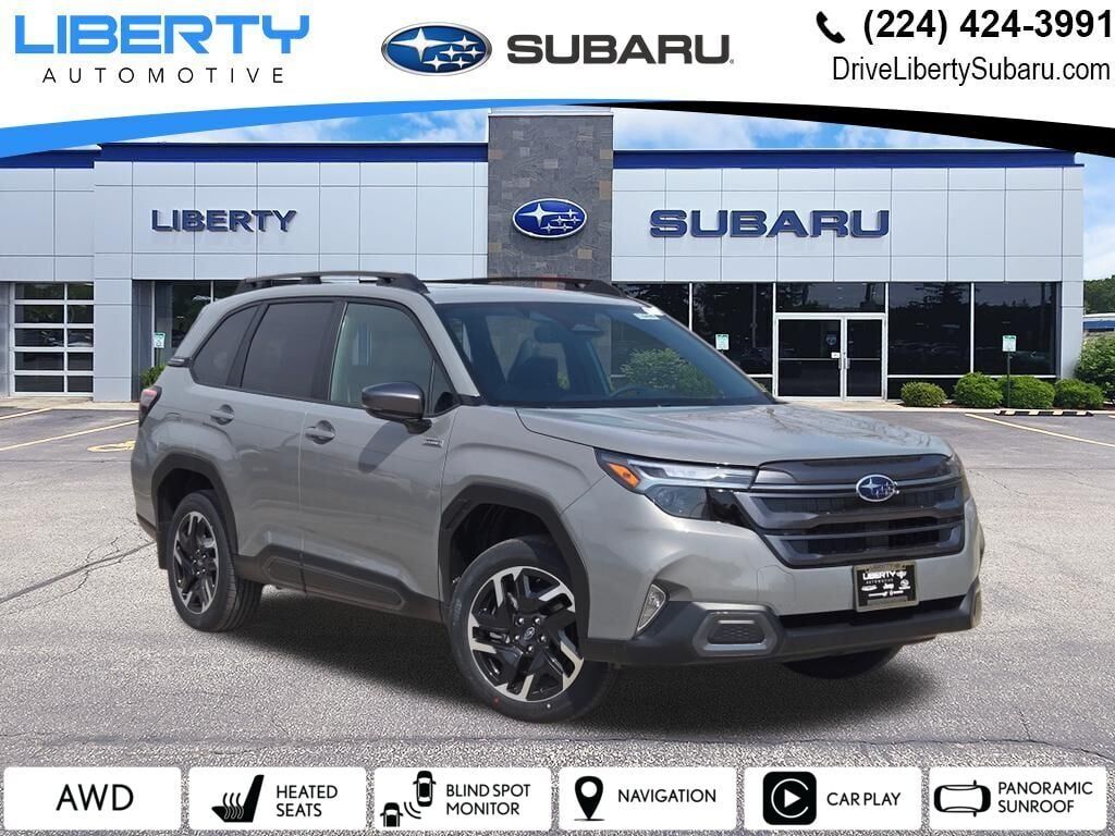 River Rock Pearl 2026 Subaru Forester Hybrid Limited AWD SUV / Crossover All-Wheel Drive Continuously Variable Transmission