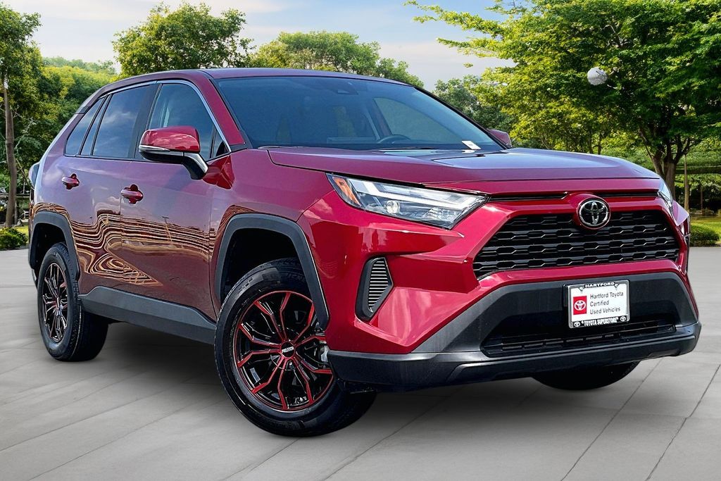 Red (Ruby Flare Pearl) 2025 Toyota RAV4 SUV / Crossover All-Wheel Drive 8-Speed Automatic