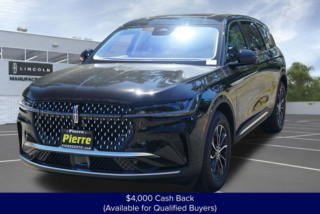 Black Metallic 2026 Lincoln Nautilus SUV / Crossover All-Wheel Drive Continuously Variable Transmission
