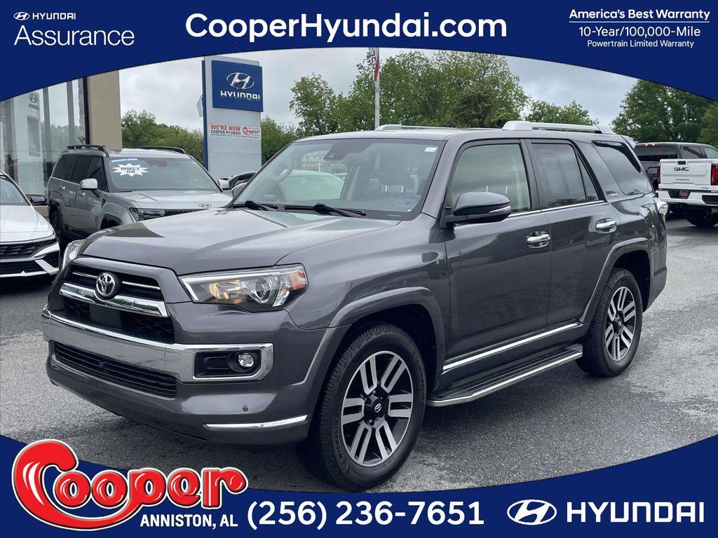 Magnetic Gray Metallic 2022 Toyota 4Runner Limited 4WD SUV / Crossover All-Wheel Drive 5-Speed Automatic