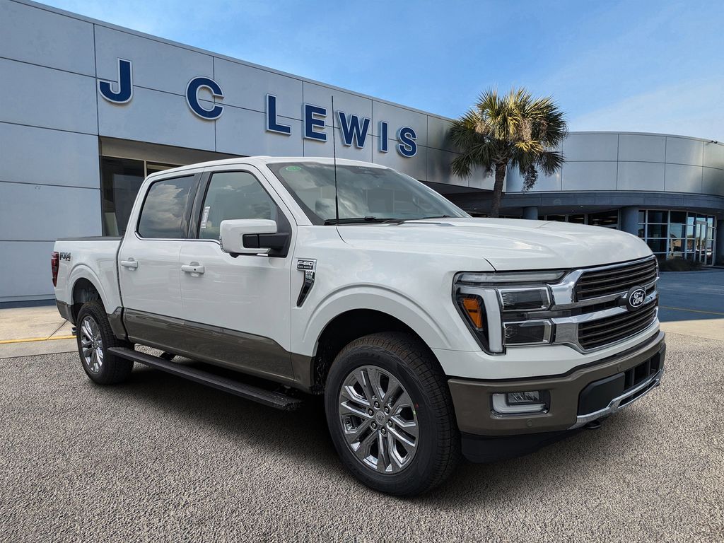 Star White Metallic Tri-Coat 2026 Ford F-150 King Ranch SuperCrew 4WD Pickup Truck Four-Wheel Drive Automatic