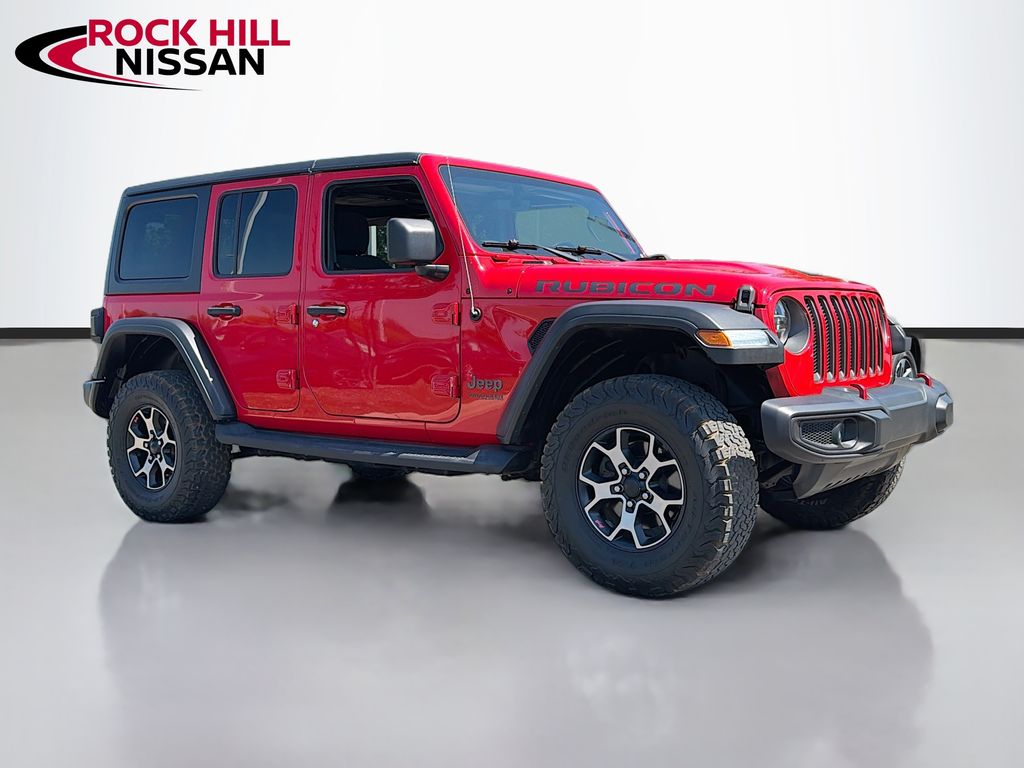 Firecracker Red Clearcoat 2018 Jeep Wrangler SUV / Crossover Four-Wheel Drive 8-Speed Automatic