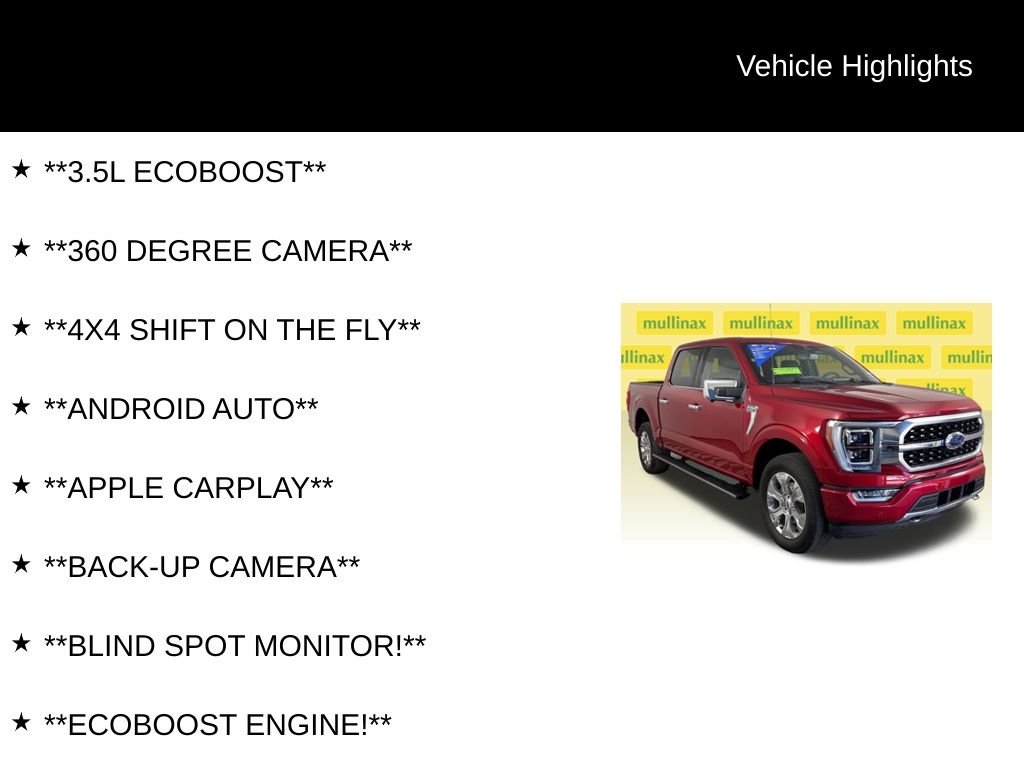 Certified Used 2023 Red Ford Platinum image 12