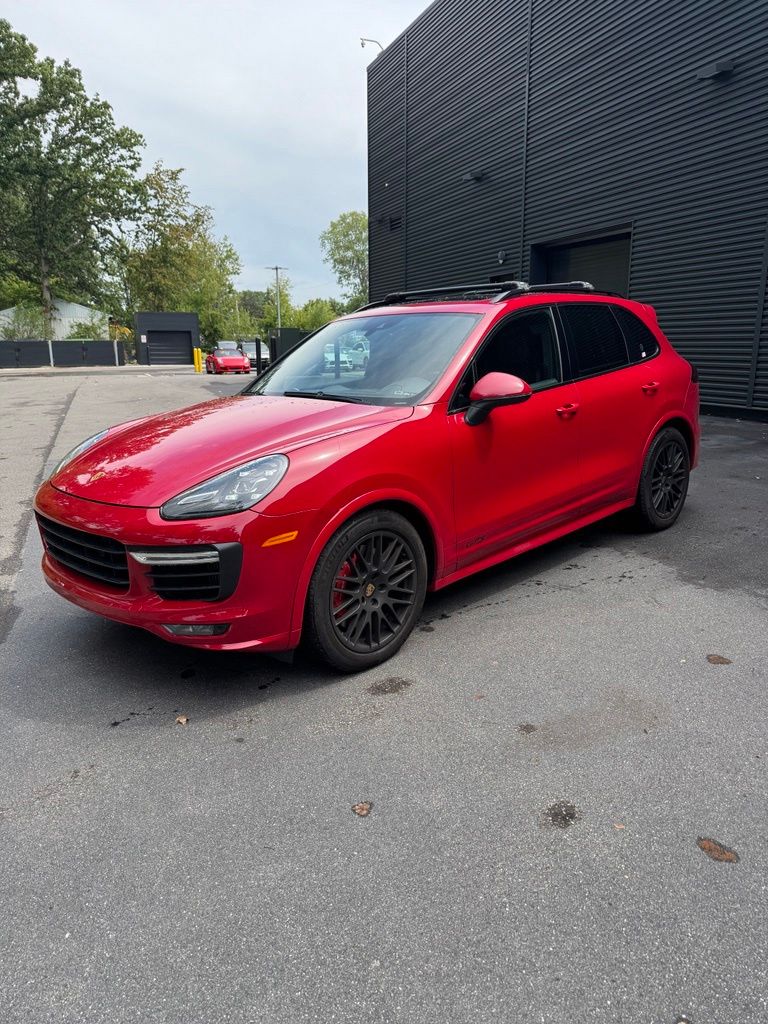 Carmine Red 2016 Porsche Cayenne SUV / Crossover All-Wheel Drive 8-Speed Automatic