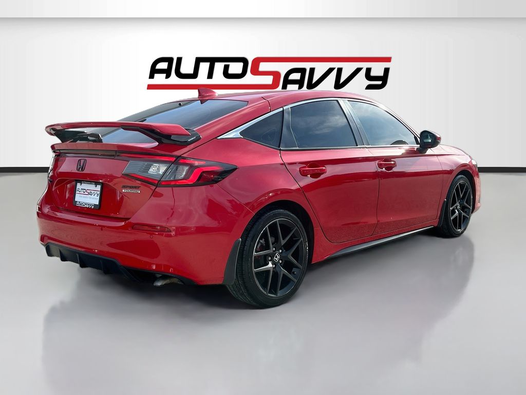 2022 Honda Civic Sport Touring Red at Don McGill Toyota