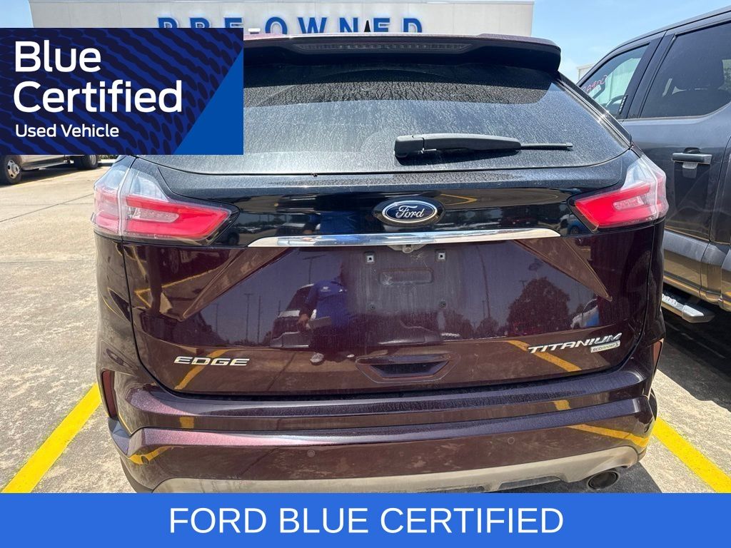 2019 Ford Edge Titanium Red at DeMontrond Gulf Freeway