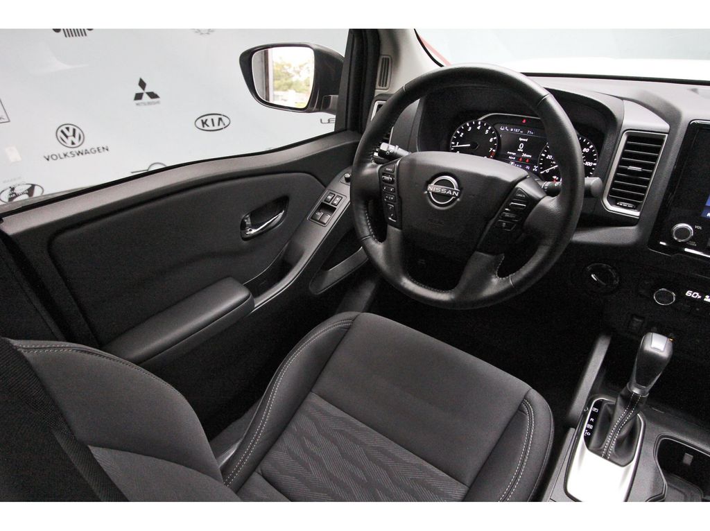 2024 Nissan Frontier SV White at Bravo Nissan