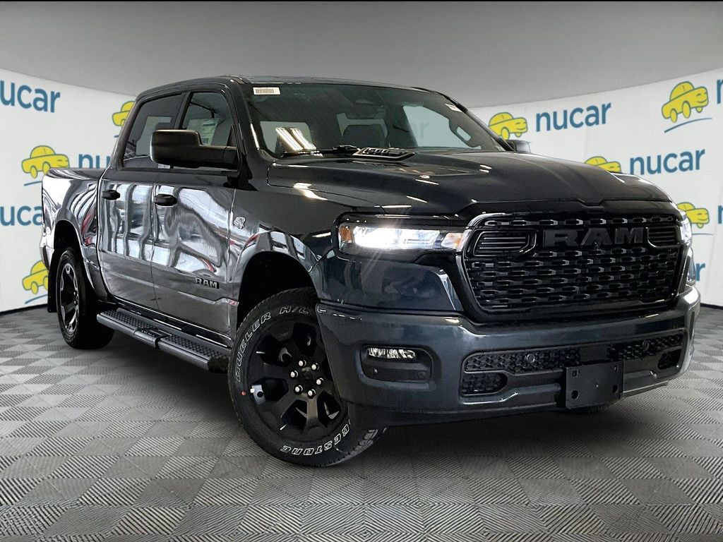 Forged Blue Metallic 2026 RAM 1500 Express Crew Cab 4WD Pickup Truck Four-Wheel Drive 8-Speed Automatic