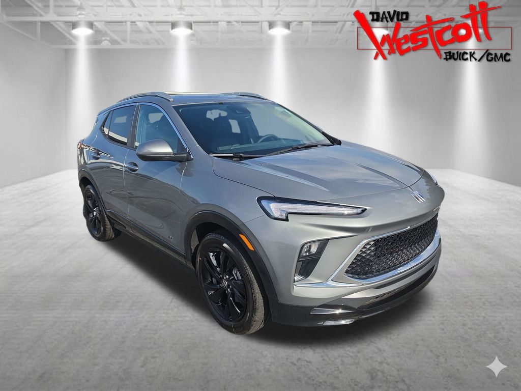 Moonstone Gray Metallic 2026 Buick Encore GX SUV / Crossover Front-Wheel Drive Continuously Variable Transmission