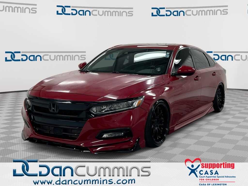 Radiant Red Metallic 2020 Honda Accord Sedan Front-Wheel Drive Automatic