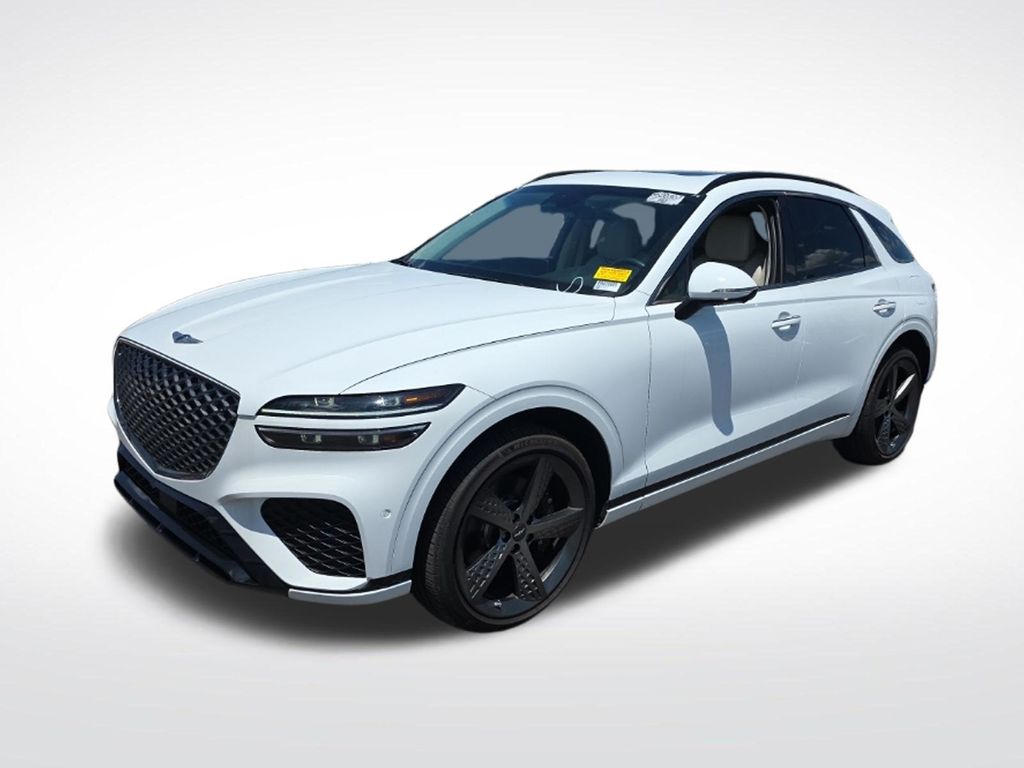Alta White 2025 Genesis GV70 SUV / Crossover All-Wheel Drive 8-Speed Automatic