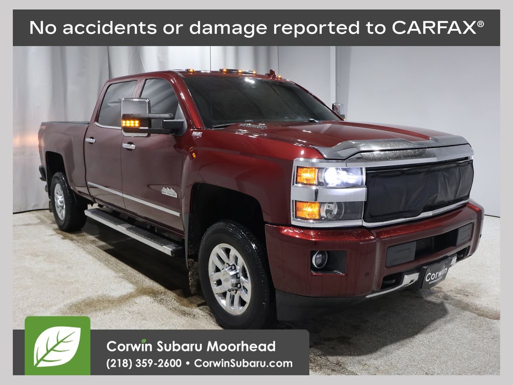 Butte Red Metallic 2016 Chevrolet Silverado 3500HD Pickup Truck Four-Wheel Drive 6-Speed Automatic