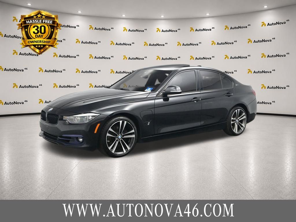 Black Sapphire Metallic 2018 BMW 3 Series Sedan Rear-Wheel Drive 8-Speed Automatic