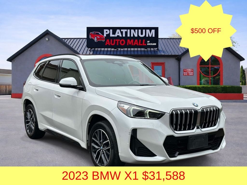 Mineral White Metallic 2023 BMW X1 xDrive28i AWD SUV / Crossover All-Wheel Drive 7-Speed Automatic