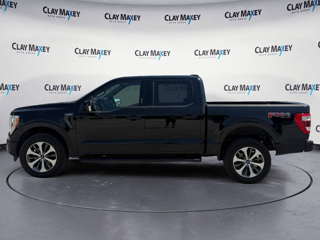 Black Metallic 2022 Ford F-150 Pickup Truck Four-Wheel Drive Automatic