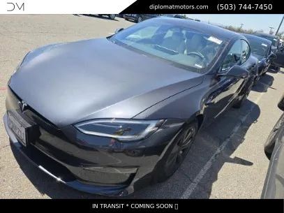 Gray 2025 Tesla Model S AWD Sedan All-Wheel Drive Automatic