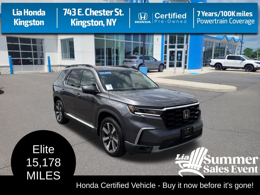 Sonic Gray Pearl 2023 Honda Pilot SUV / Crossover All-Wheel Drive Automatic
