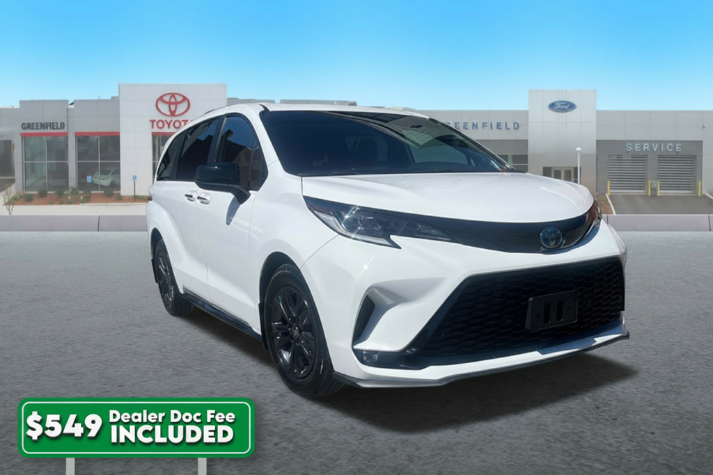 Ice 2025 Toyota Sienna XSE 7-Passenger AWD Minivan All-Wheel Drive Continuously Variable Transmission