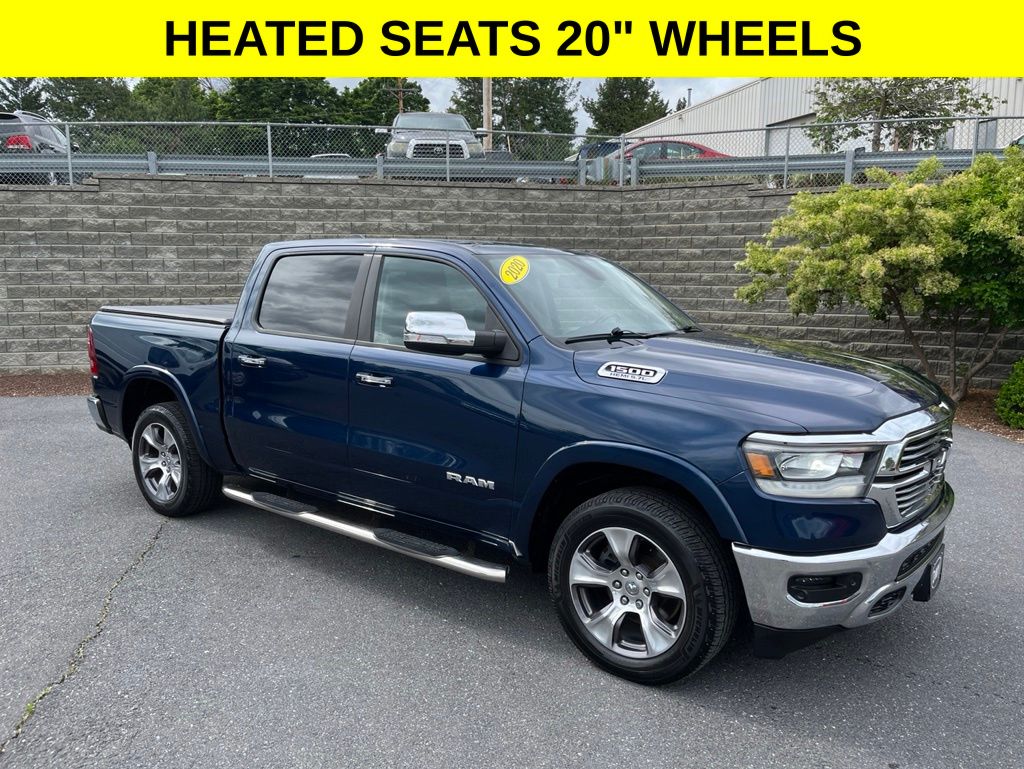 Patriot Blue Pearlcoat 2020 RAM 1500 Pickup Truck Four-Wheel Drive 8-Speed Automatic