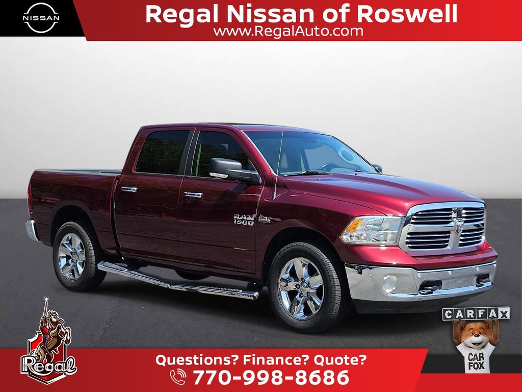 Delmonico Red Pearlcoat 2016 RAM 1500 Pickup Truck Four-Wheel Drive 8-Speed Automatic