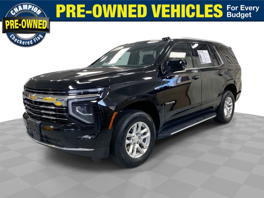 Black 2025 Chevrolet Tahoe SUV / Crossover Four-Wheel Drive