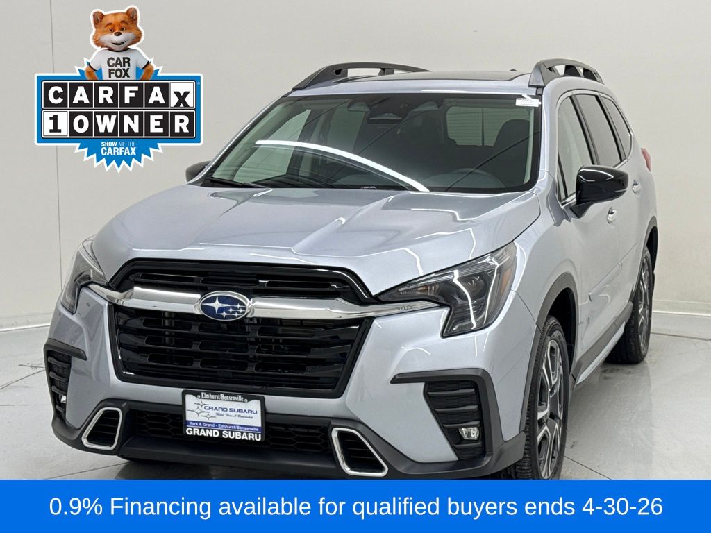 Ice Silver Metallic 2025 Subaru Ascent Touring AWD SUV / Crossover All-Wheel Drive Continuously Variable Transmission
