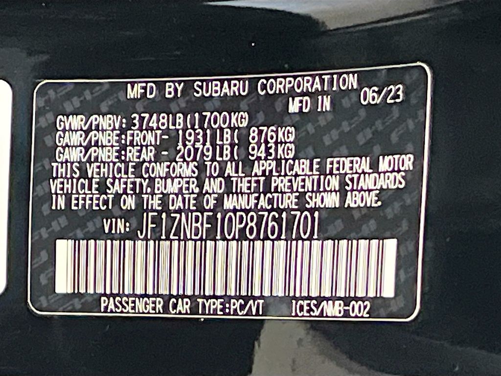 Used 2023 Black Toyota Premium image 30