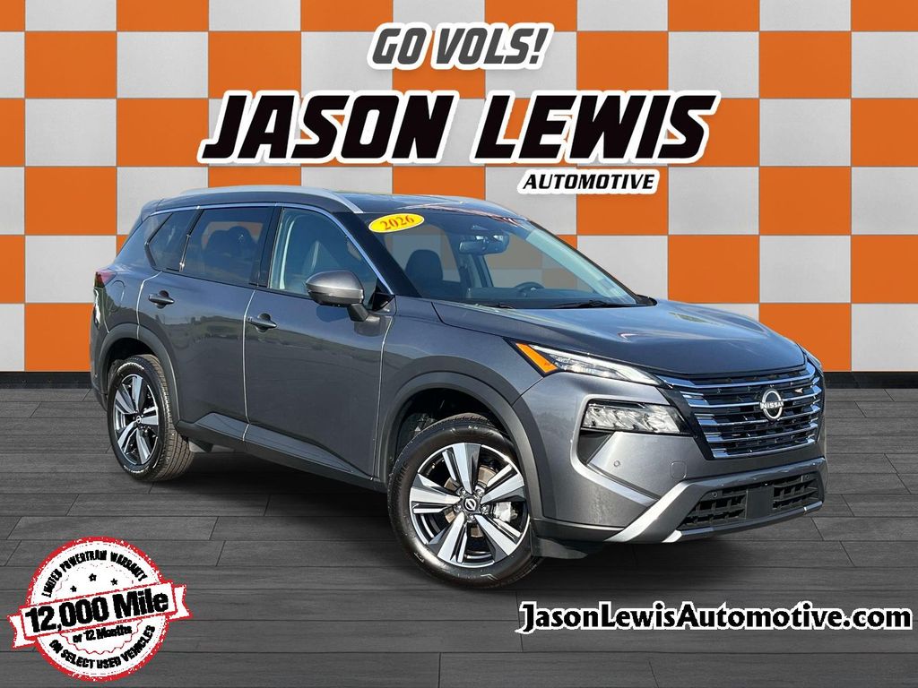 Gray (Gun Metallic) 2026 Nissan Rogue SUV / Crossover All-Wheel Drive Continuously Variable Transmission