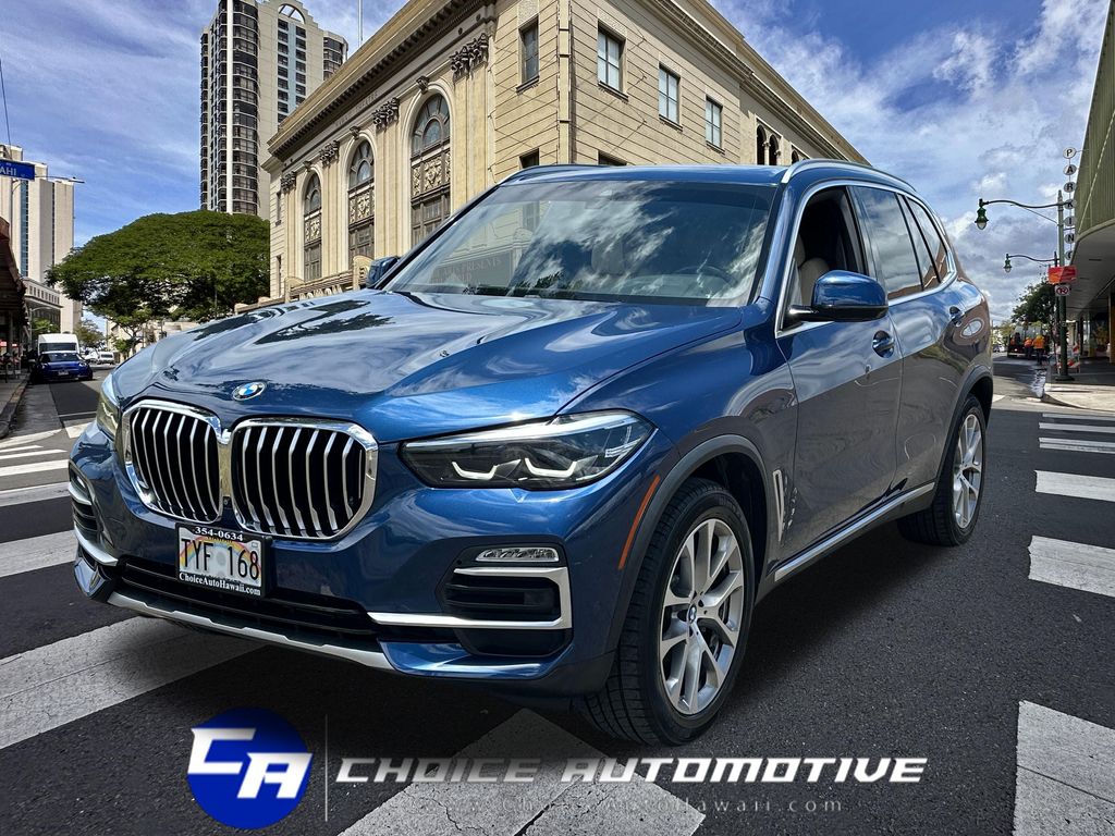 Phytonic Blue Metallic 2020 BMW X5 SUV / Crossover Rear-Wheel Drive 8-Speed Automatic