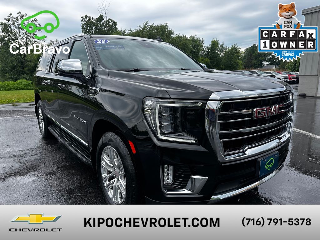 Onyx Black 2023 GMC Yukon XL SUV / Crossover Four-Wheel Drive 