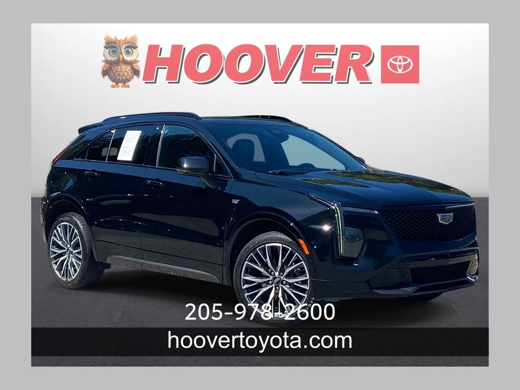 Stellar Black Metallic 2024 Cadillac XT4 SUV / Crossover Front-Wheel Drive 9-Speed Automatic