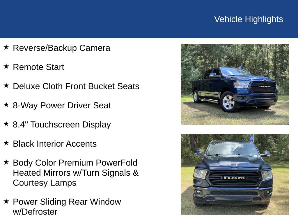 2021 Ram 1500 Big Horn Crew Cab 4x4 5'7" Box