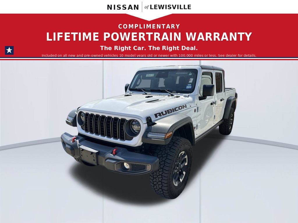 Bright White Clearcoat 2026 Jeep Gladiator Pickup Truck Four-Wheel Drive 8-Speed Automatic