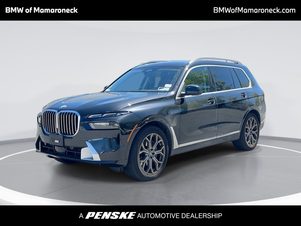 Black Sapphire Metallic 2024 BMW X7 xDrive40i AWD SUV / Crossover All-Wheel Drive Automatic