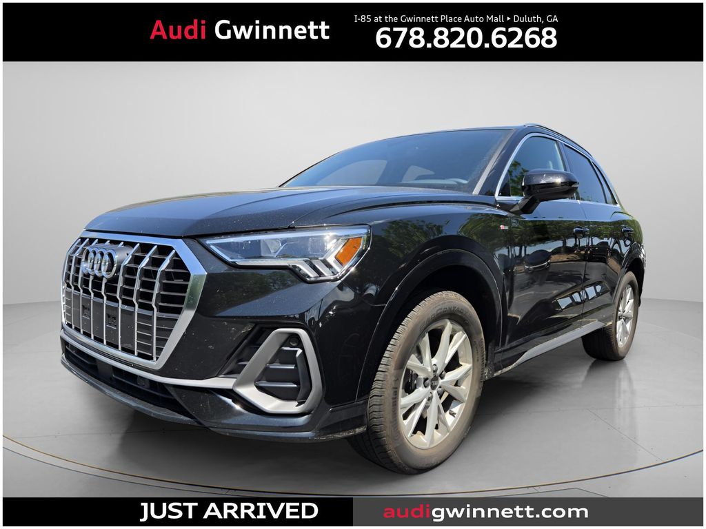Black Metallic 2025 Audi Q3 quattro Premium S Line 45 TFSI SUV / Crossover All-Wheel Drive 8-Speed Automatic