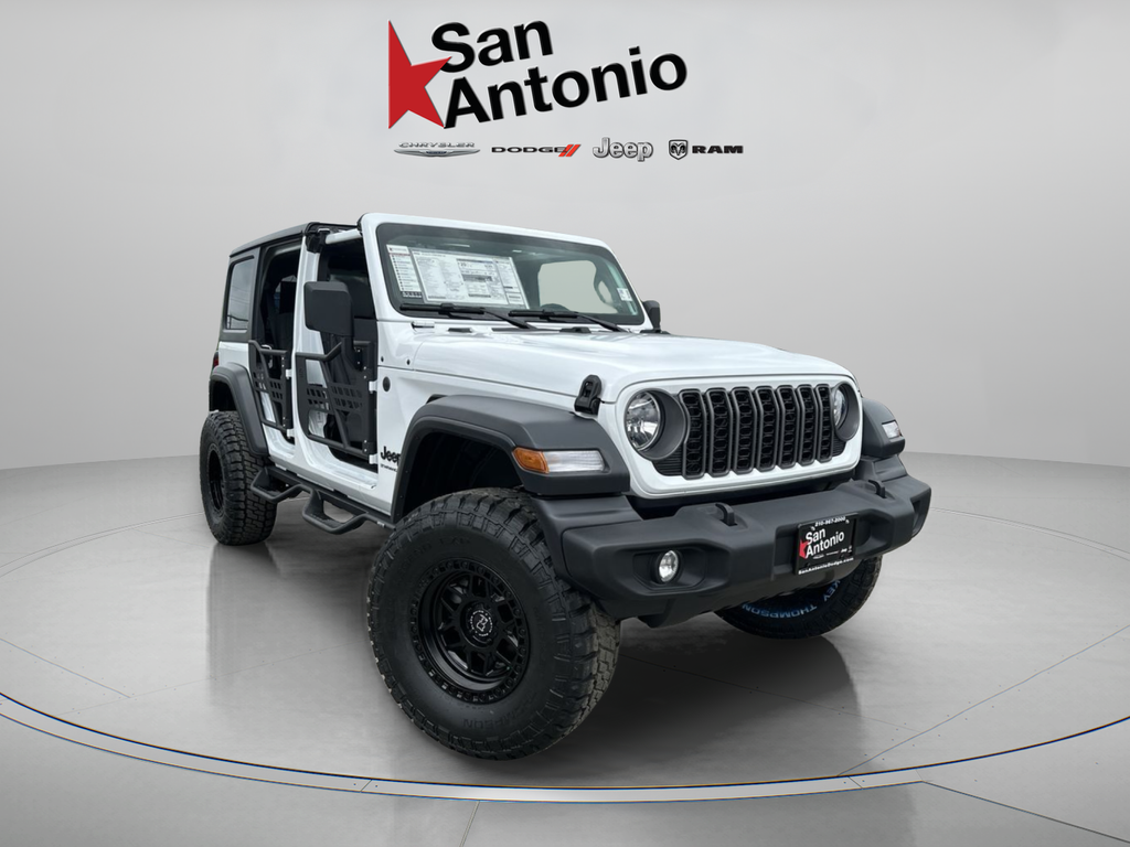 Bright White Clearcoat 2026 Jeep Wrangler SUV / Crossover Four-Wheel Drive 8-Speed Automatic